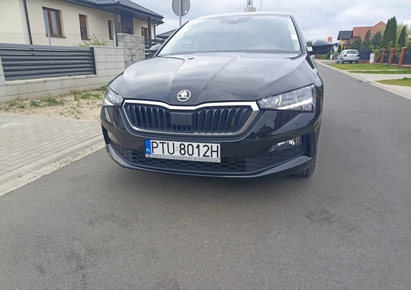 Skoda Scala cena 76900 przebieg: 52000, rok produkcji 2020 z Leśnica małe 56